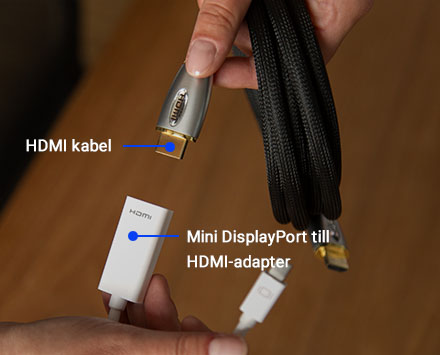 Mini DisplayPort till HDMI-adapter Mini DisplayPort till HDMI-adapter