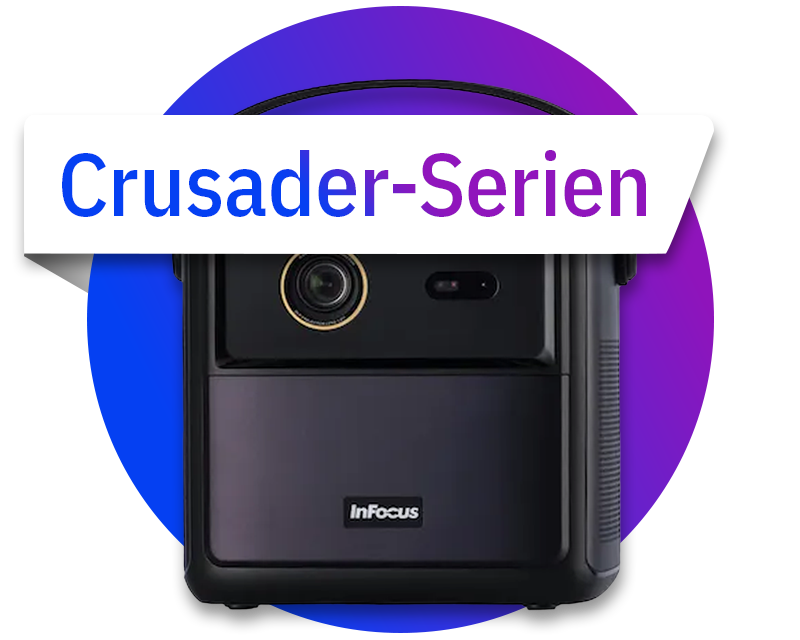 circle-infocus-beamer-crusader-serien