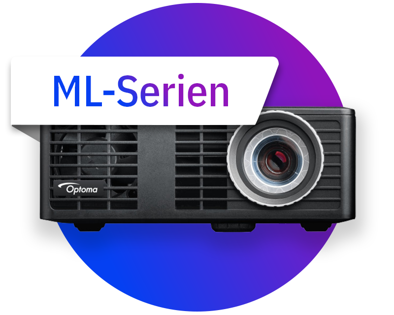 Optoma mobilprojektor (ML-serien)