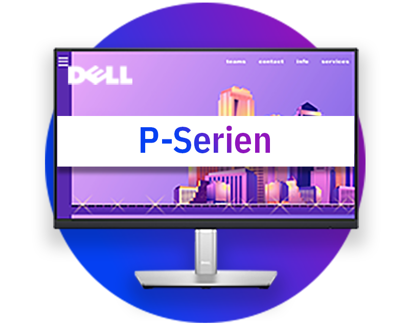 Dell Office Monitors (P-serien)