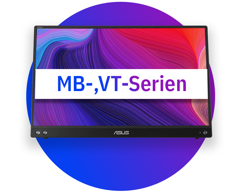 Asus ZenScreen-skärmar (MB-, VT-serien)