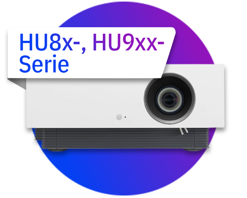 LG Home Cinema 4K-projektor (HU7x, HU8xx-serien)
