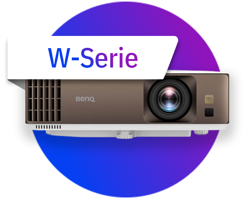 BenQ Home Cinema 4K-projektor (W-serien)