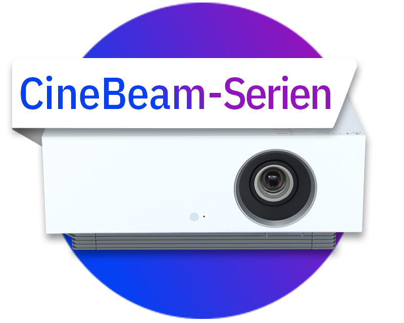 LG Home Cinema 4K-projektor (CineBeam-serien)