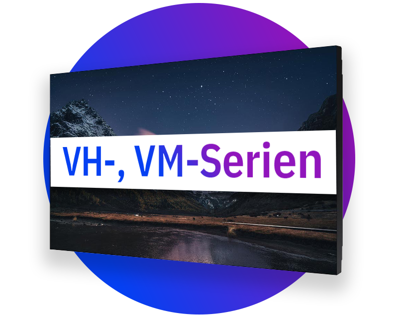 Samsung Videowall-skärmar (VH-, VM-serien)