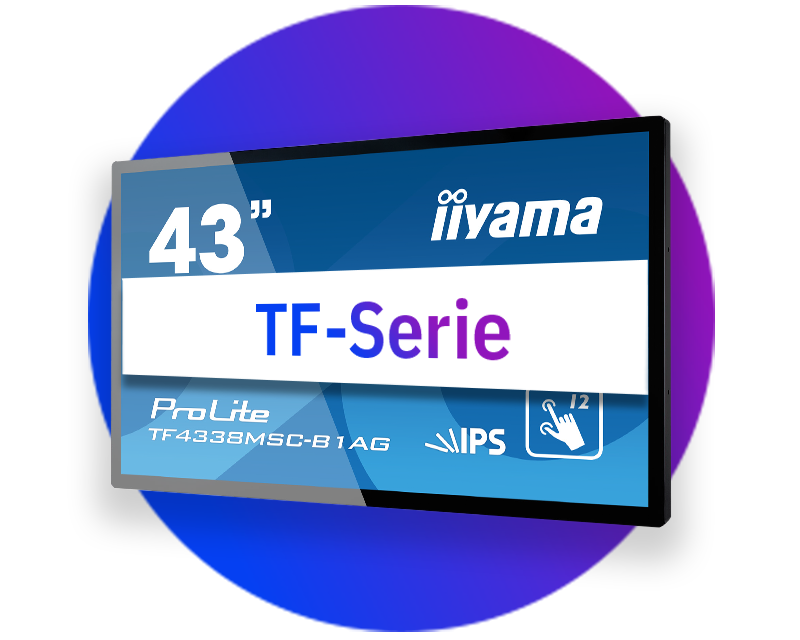 iiyama Open Frame-skärmar (TF-serien)