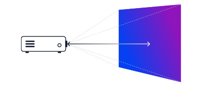 WLAN-projektionsdator