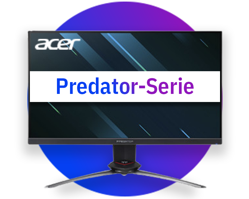 Acer spelmonitorer (Predator-serien)