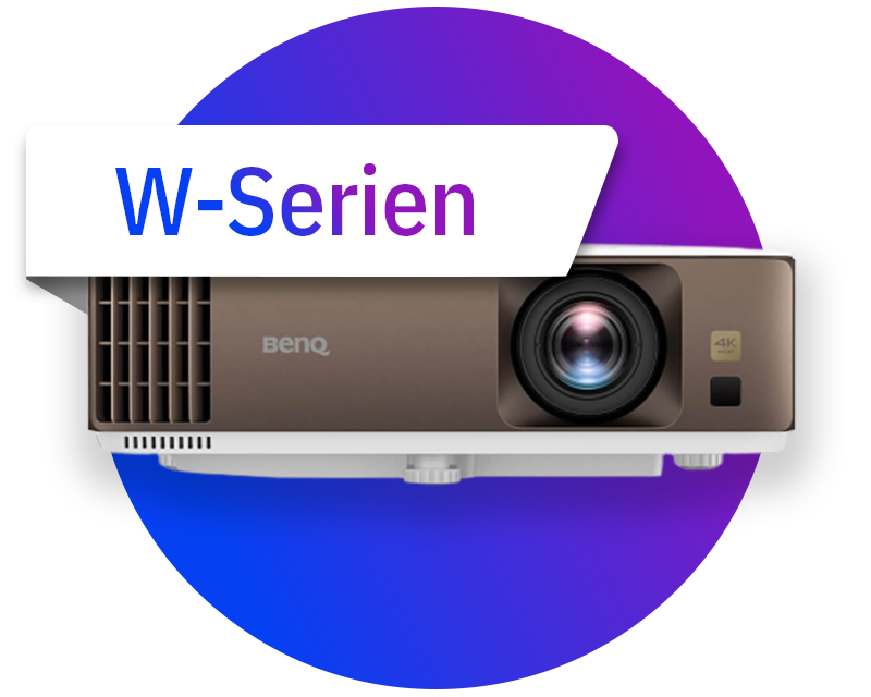 BenQ Home Cinema 4K-projektor (W-serien)