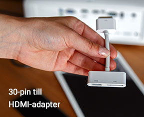 30-pin till HDMI-adapter
