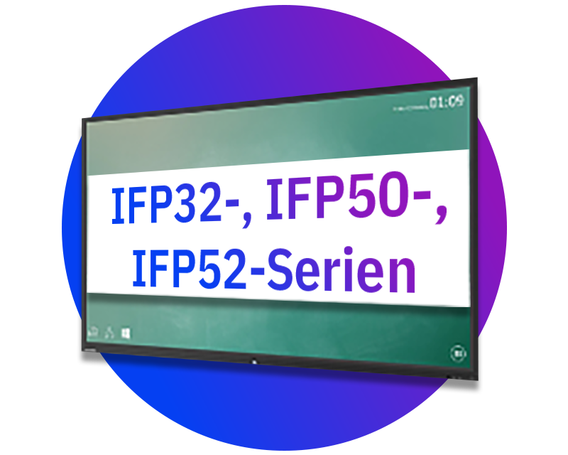 Interaktiva Viewsonic ViewBoards för undervisning (IFP32, IFP50, IFP52-serien)