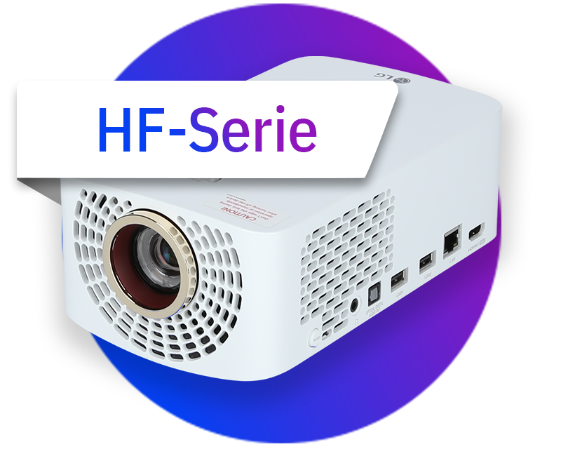 LG Home Cinema Full HD-projektor (HF-serien)