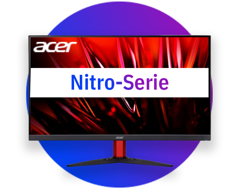 Acer spelmonitorer (Nitro-serien)