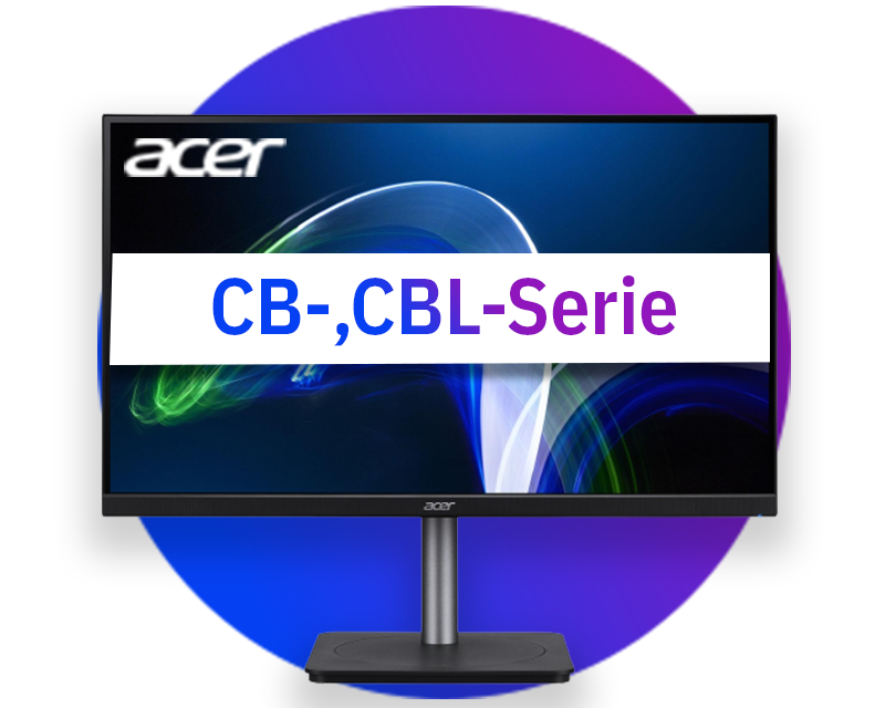 Acer Office-skärmar (CB- och CBL-serien)