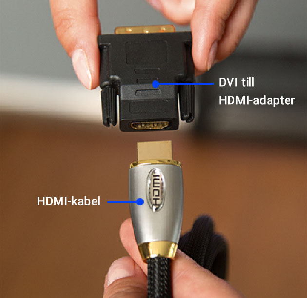 DVI till HDMI-adapter DVI till HDMI-adapter