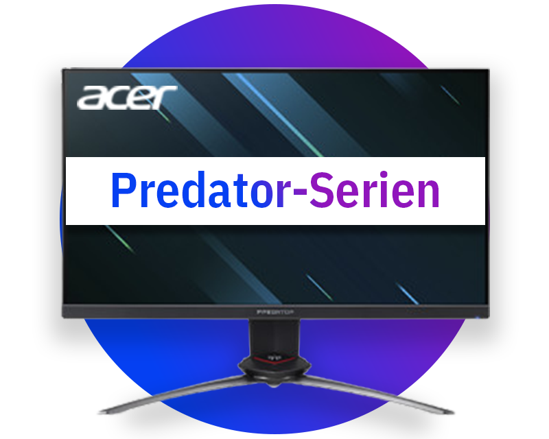 Acer spelmonitorer (Predator-serien)
