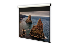 DELUXX Cinema Elegance motordriven filmduk 213 x 169 cm mattvit Varico Flat