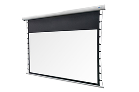 DELUXX Cinema motordriven projektorduk Tension 221 x 124cm, 100