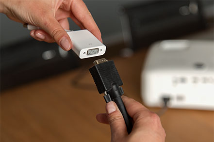Mini Displayport till VGA-adapter