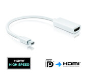Purelink Mini DP / Thunderbolt hane - HDMI hona - 0,1 m